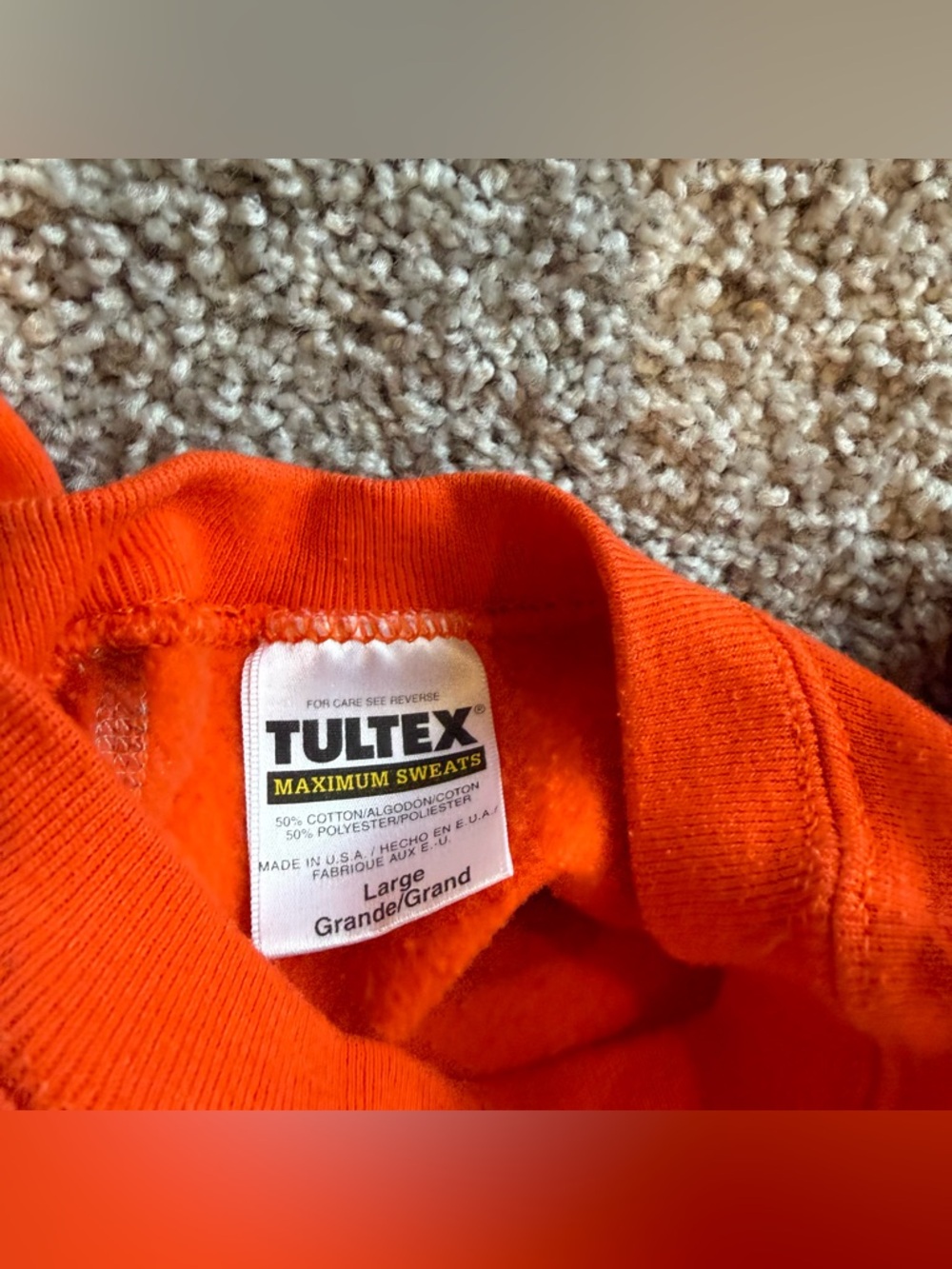 Vintage Halloween Crewneck Sweatshirt Size Large - Picture 5 of 6
